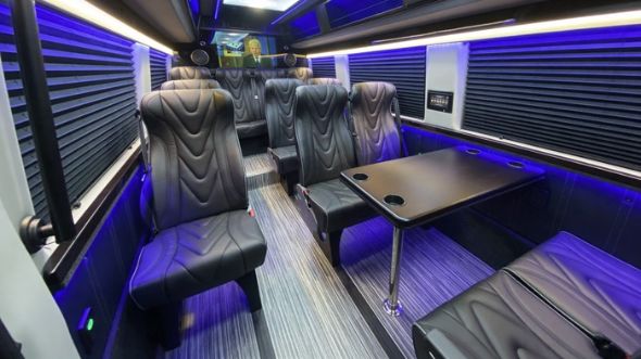 18 passenger sprinter van interior frisco
