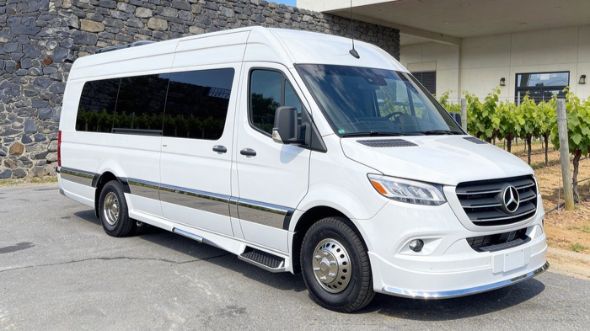 frisco wine tour sprinter van rental