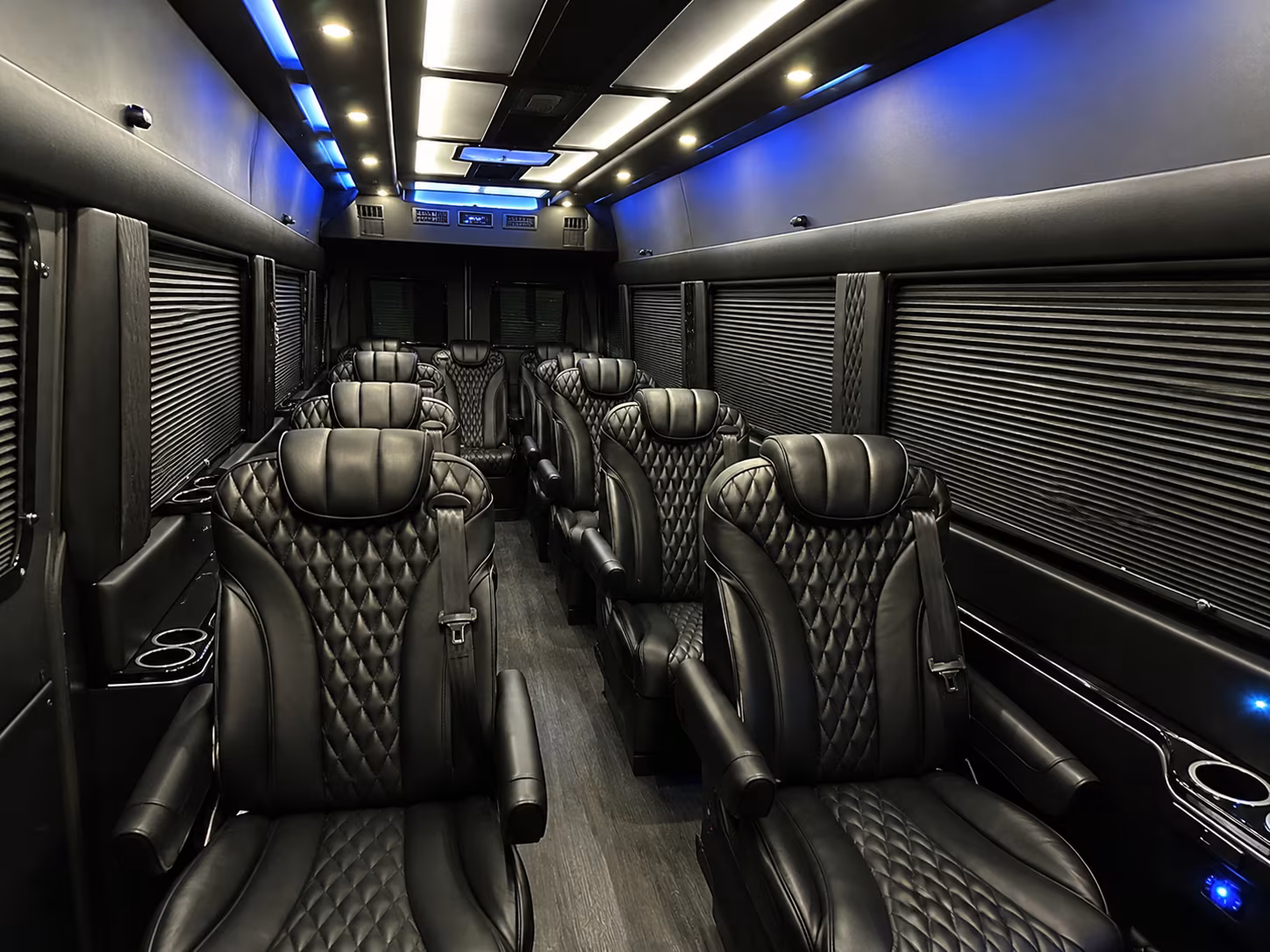 20 passenger sprinter van inside