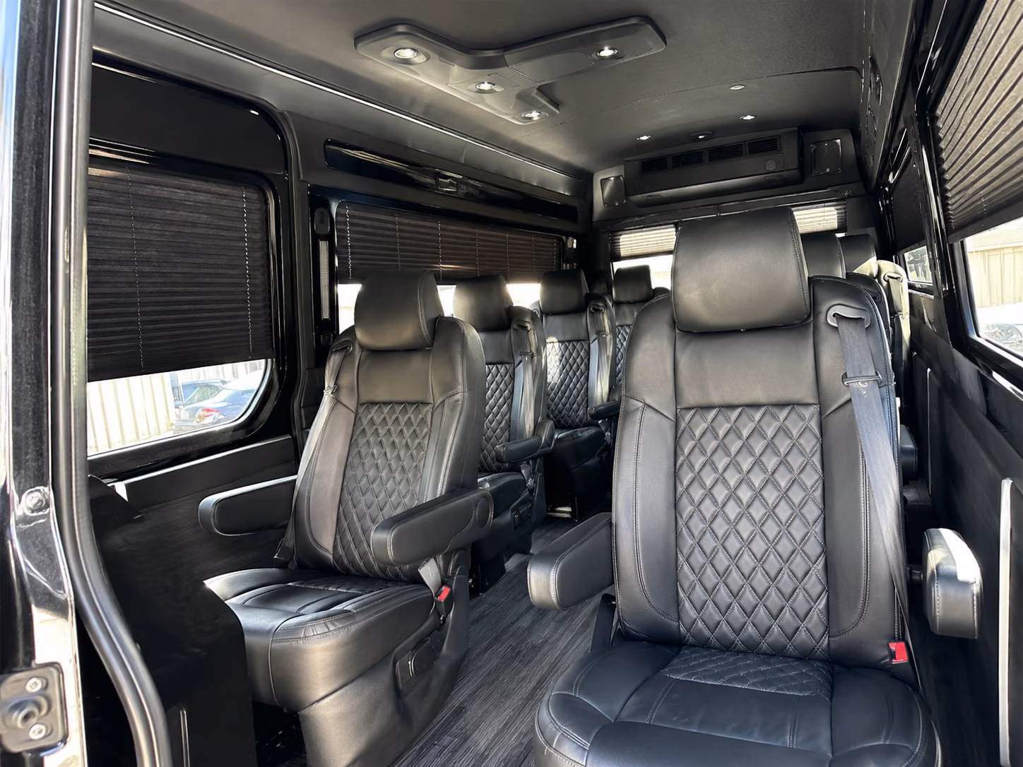 frisco 10 passenger sprinter van interior
