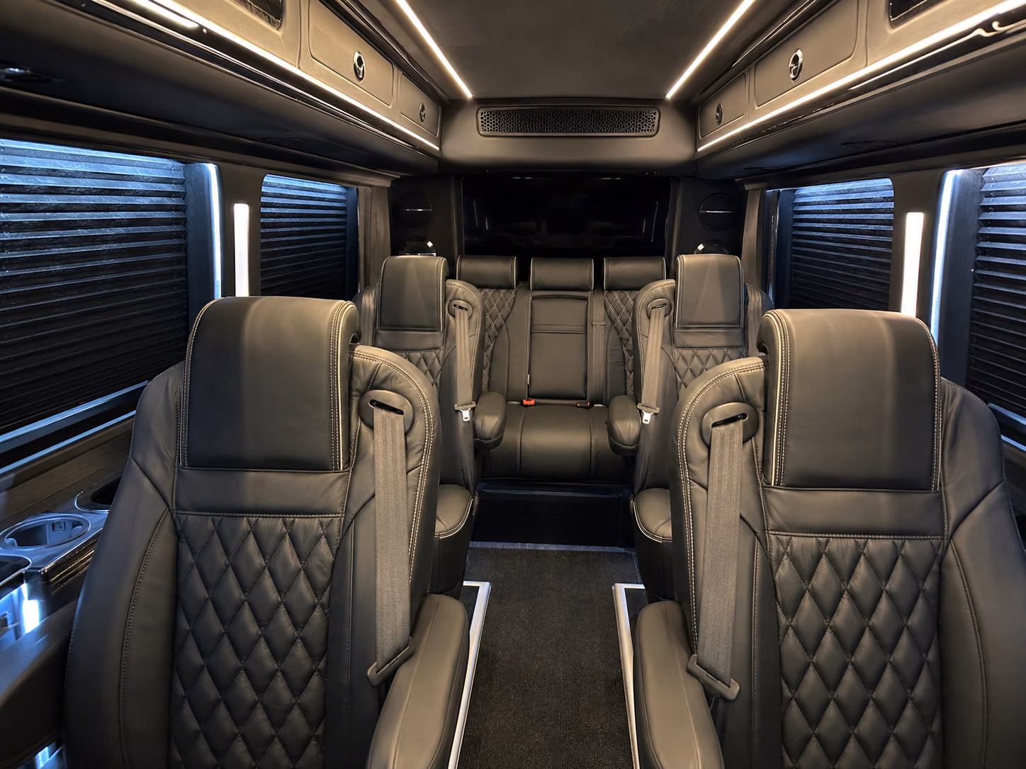 frisco 18 passenger sprinter van interior