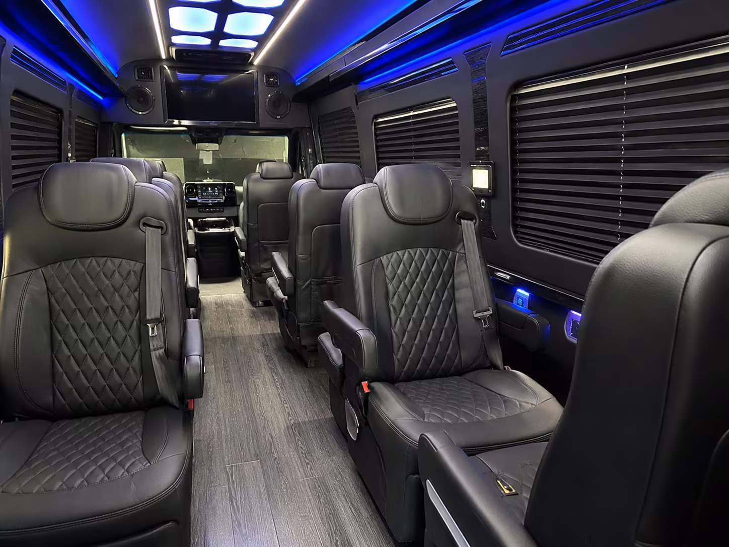 frisco 20 passenger sprinter van interior