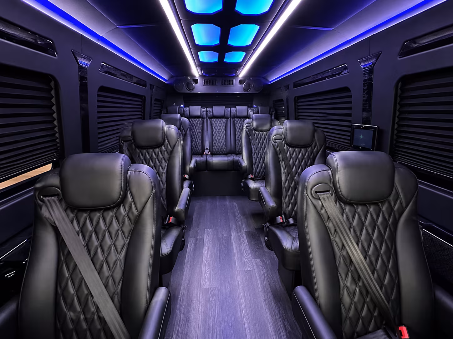 quinceanera sprinter van transportation in frisco texas